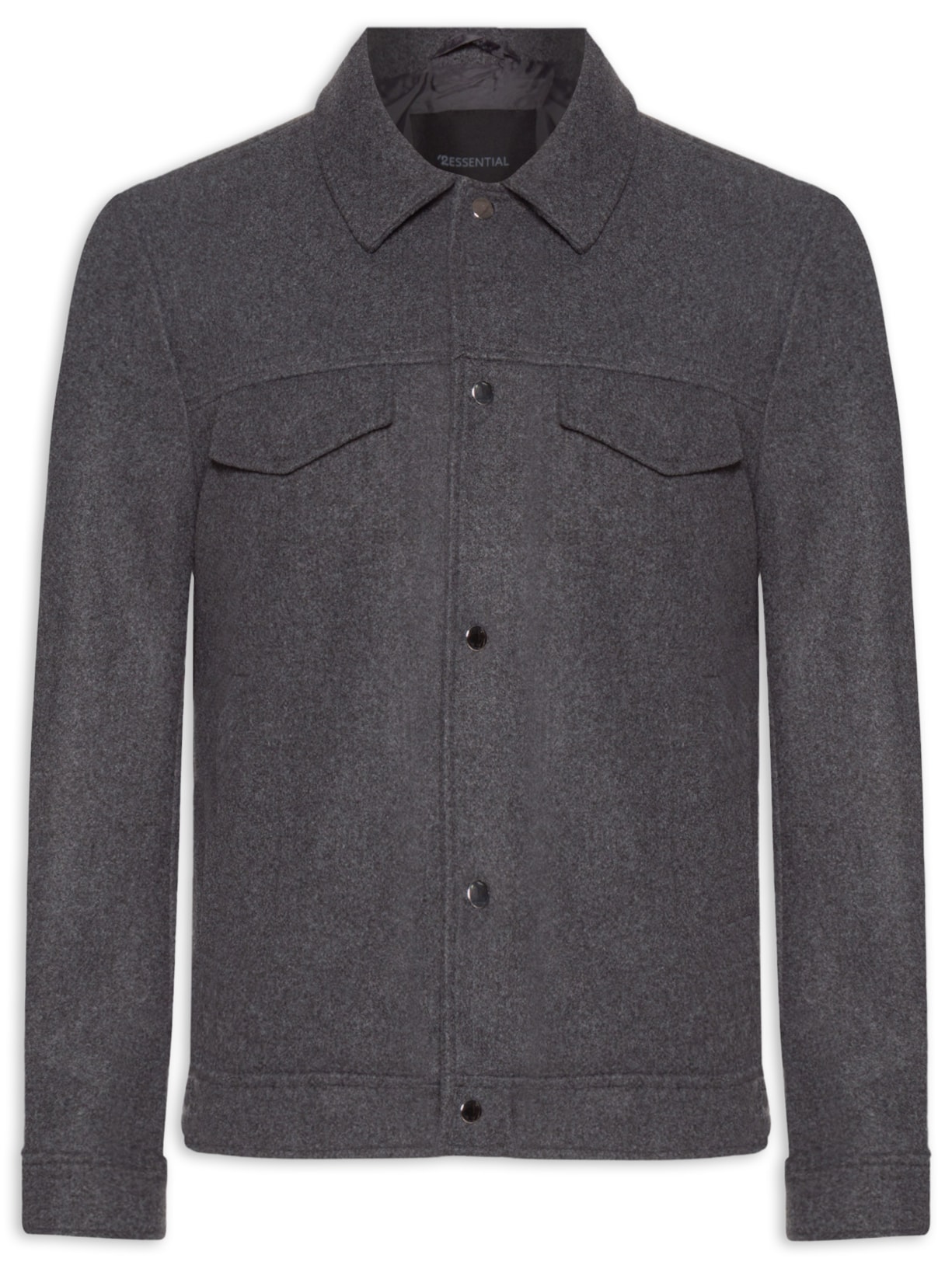 Jaqueta Masculina Casual - Cinza