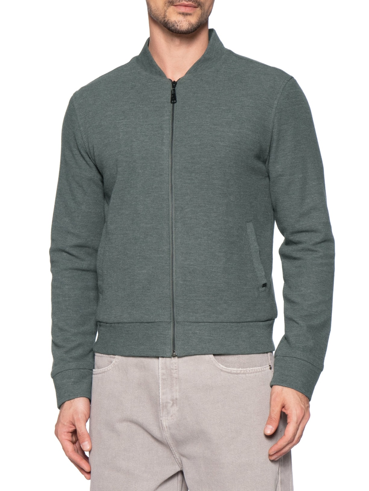 Jaqueta Masculina Casual Indaia Co Cinza Reserva