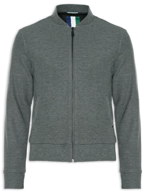 Jaqueta Masculina Casual Indaia Co - Cinza