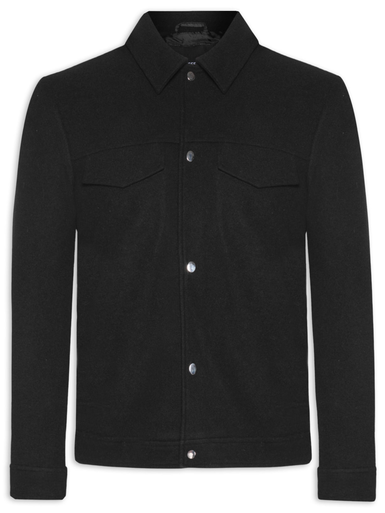 Jaqueta Masculina Casual - Preto