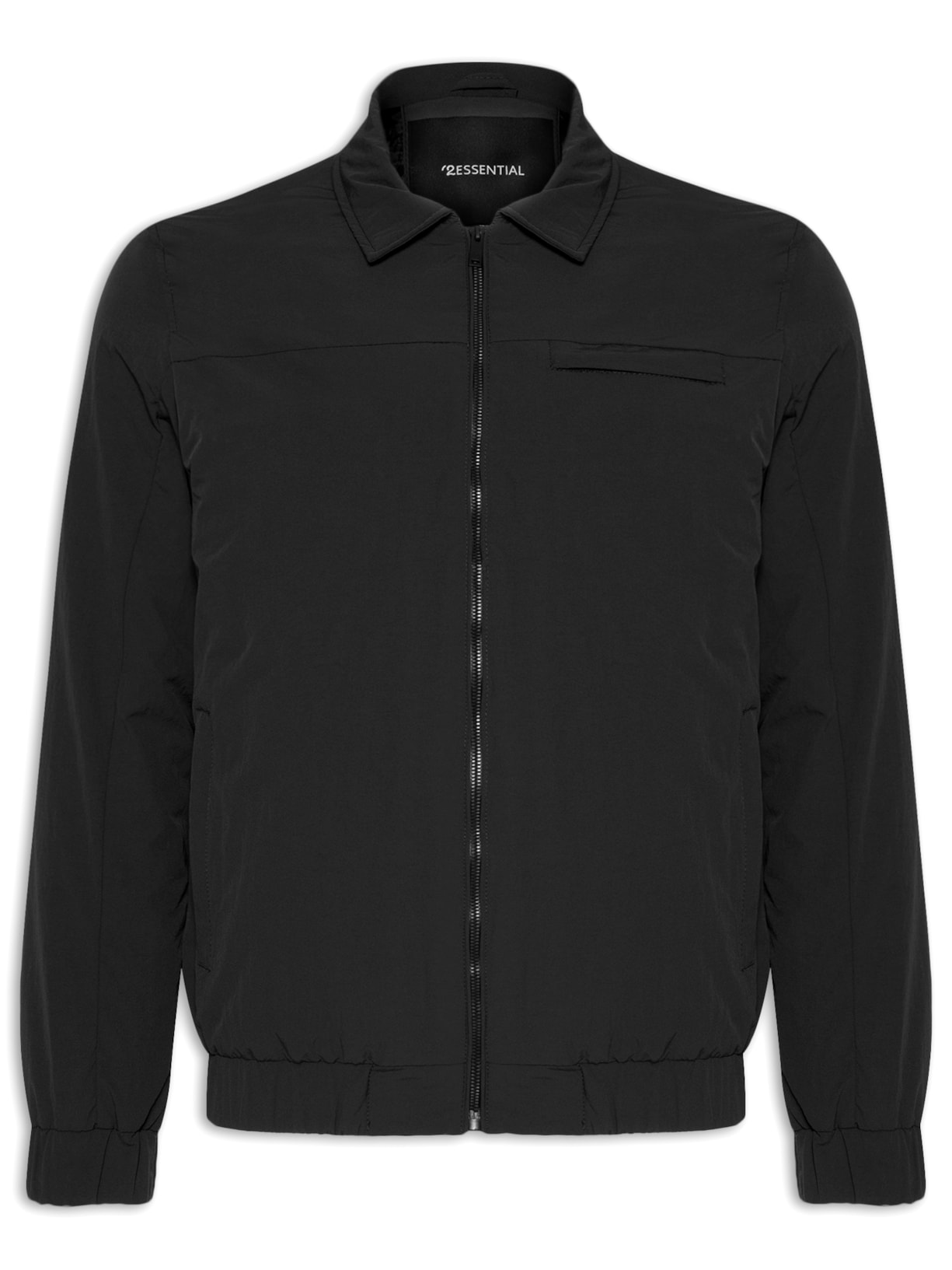 Jaqueta Masculina Casual Sarja - Preto