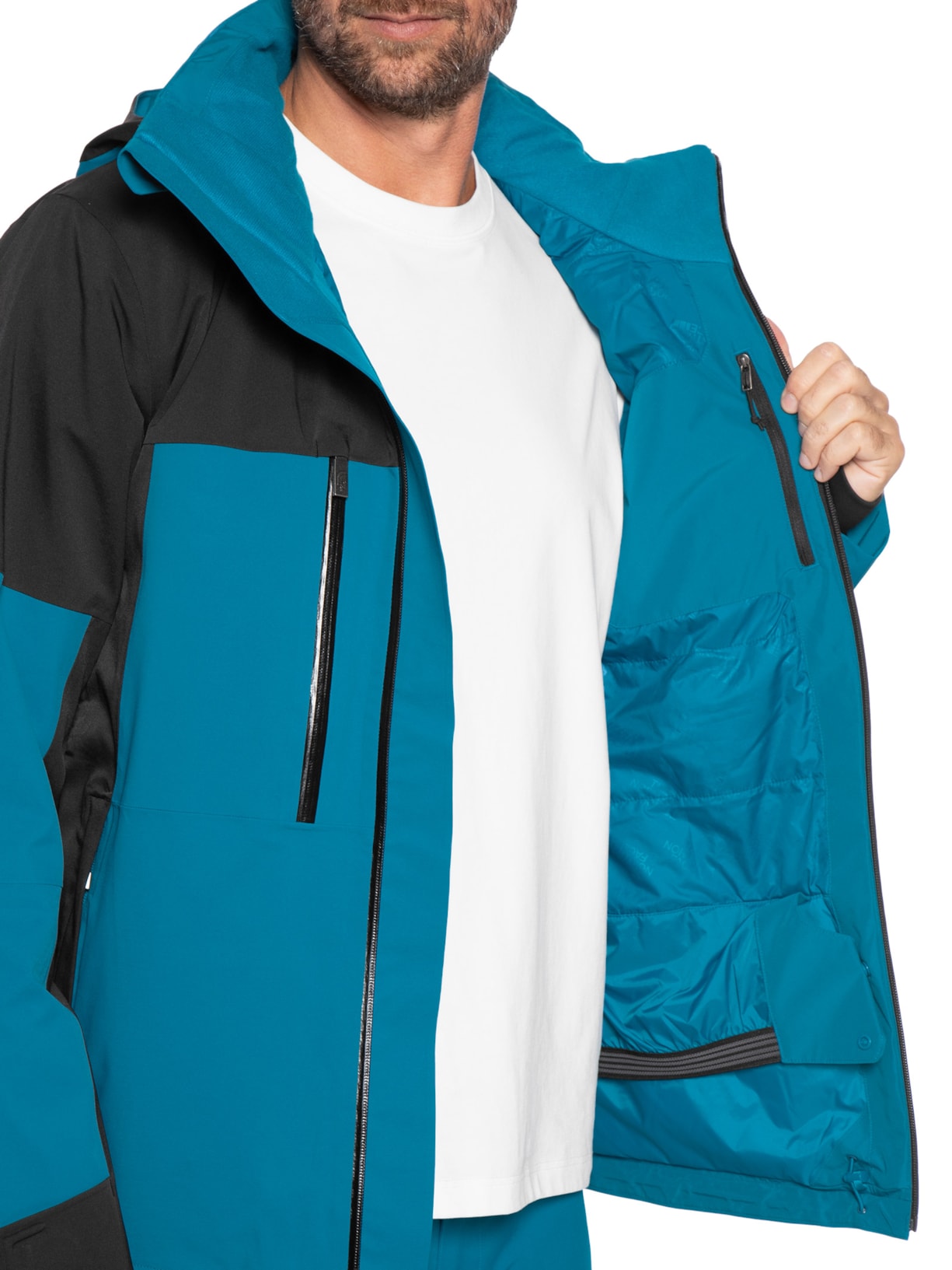 Jaqueta Masculina Chakal Dryvent Heatseek Azul The North Face
