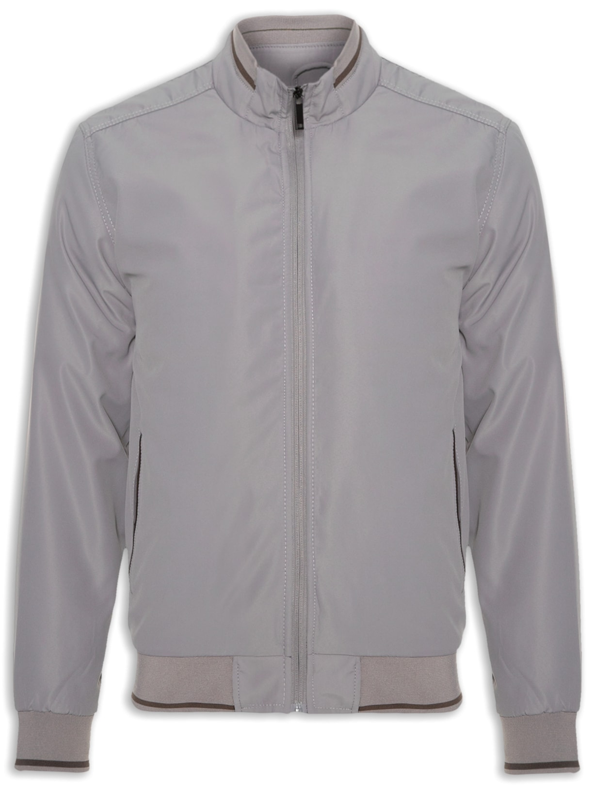 Jaqueta Masculina Cinza '2 Essential