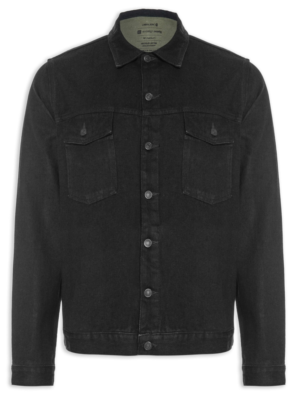 Jaqueta Masculina Classic Denim - Preto