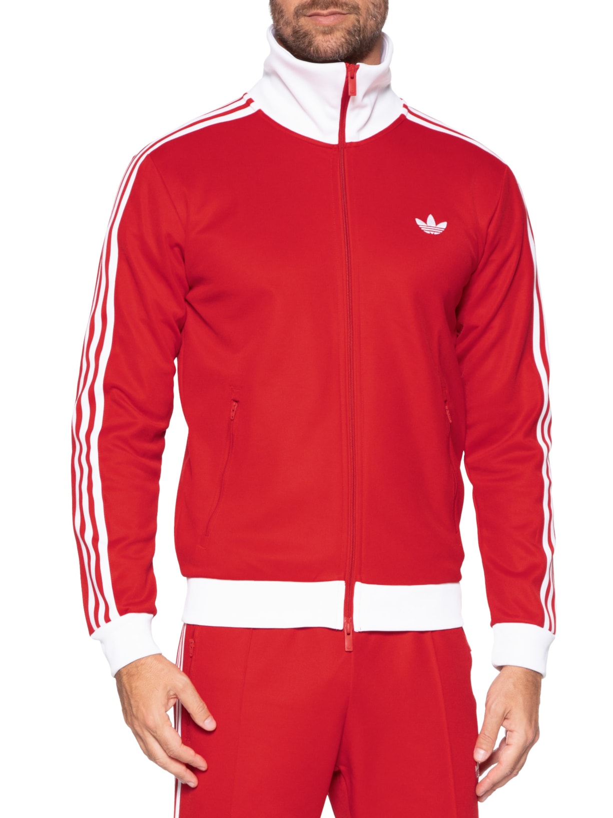 Jaqueta Masculina Clássic TT Vermelho Adidas Originals