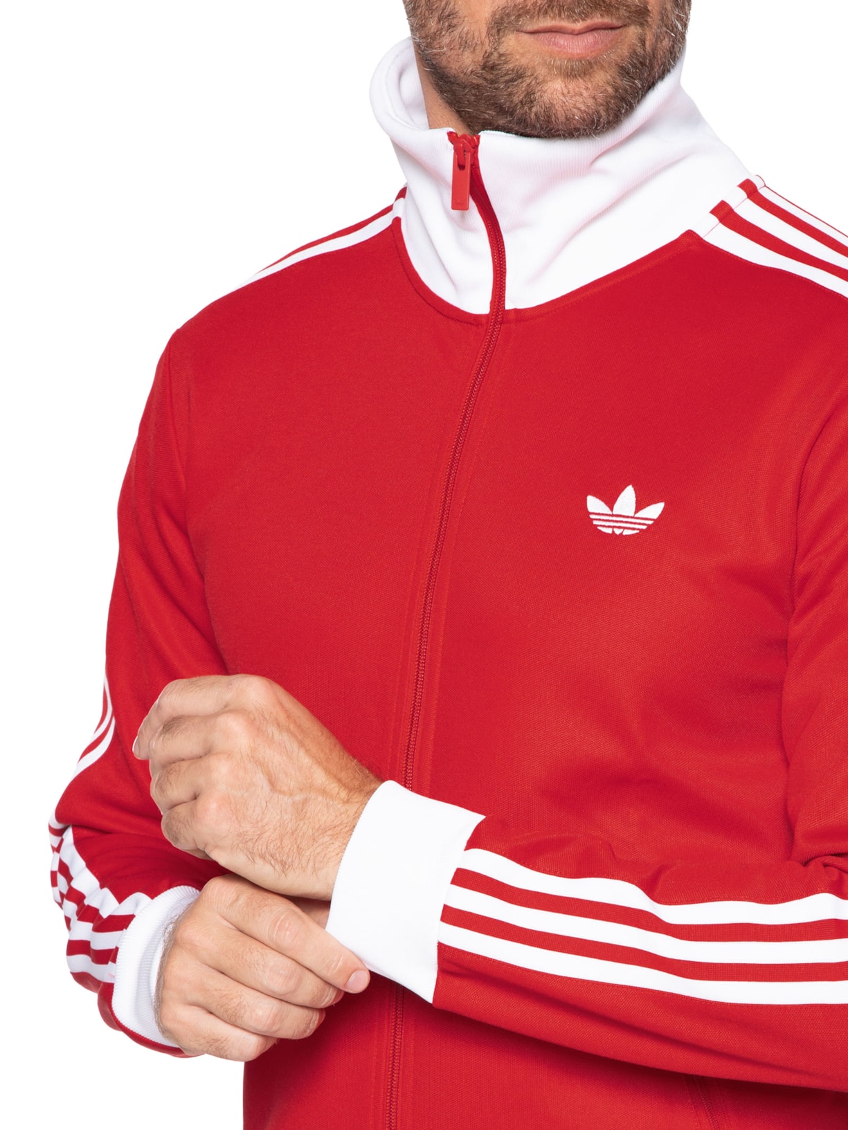 Jaqueta Masculina Clássic TT Vermelho Adidas Originals