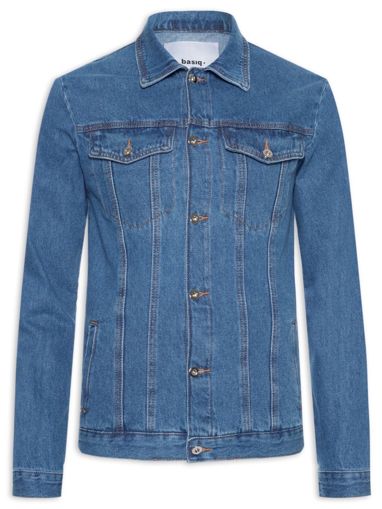 Jaqueta Masculina Clássica Jeans - Azul