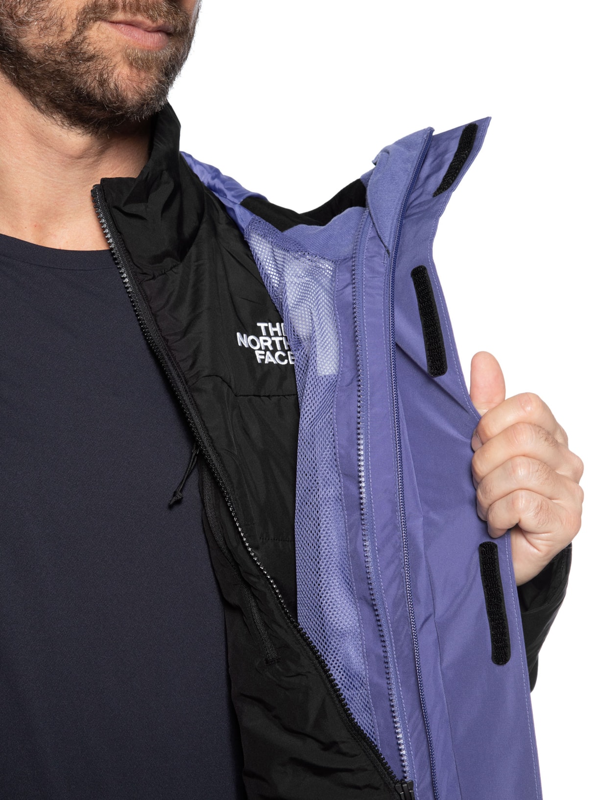 Jaqueta Masculina Clement Snow Triclimate Azul The North Face