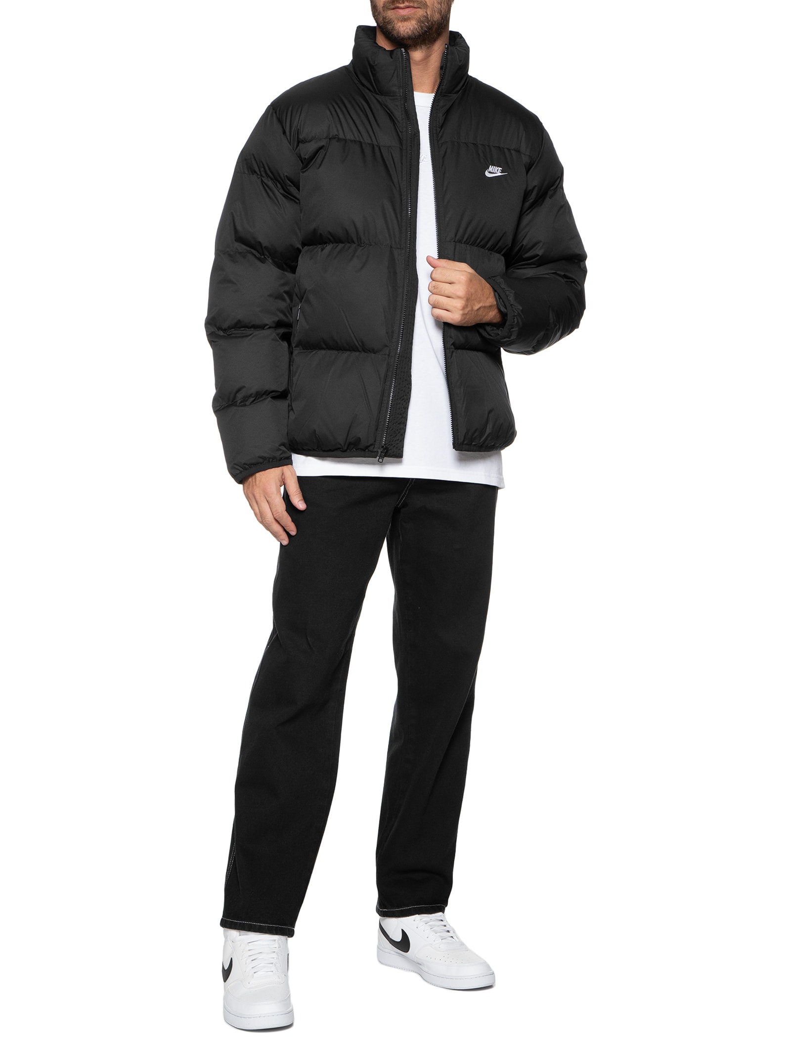 Jaqueta Masculina Club Puffer - Nike - Preto