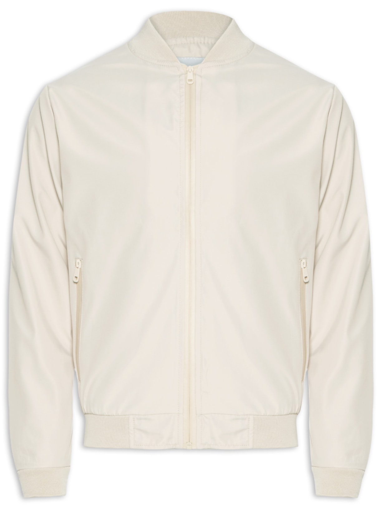 Jaqueta Masculina College Corta Vento - Bege