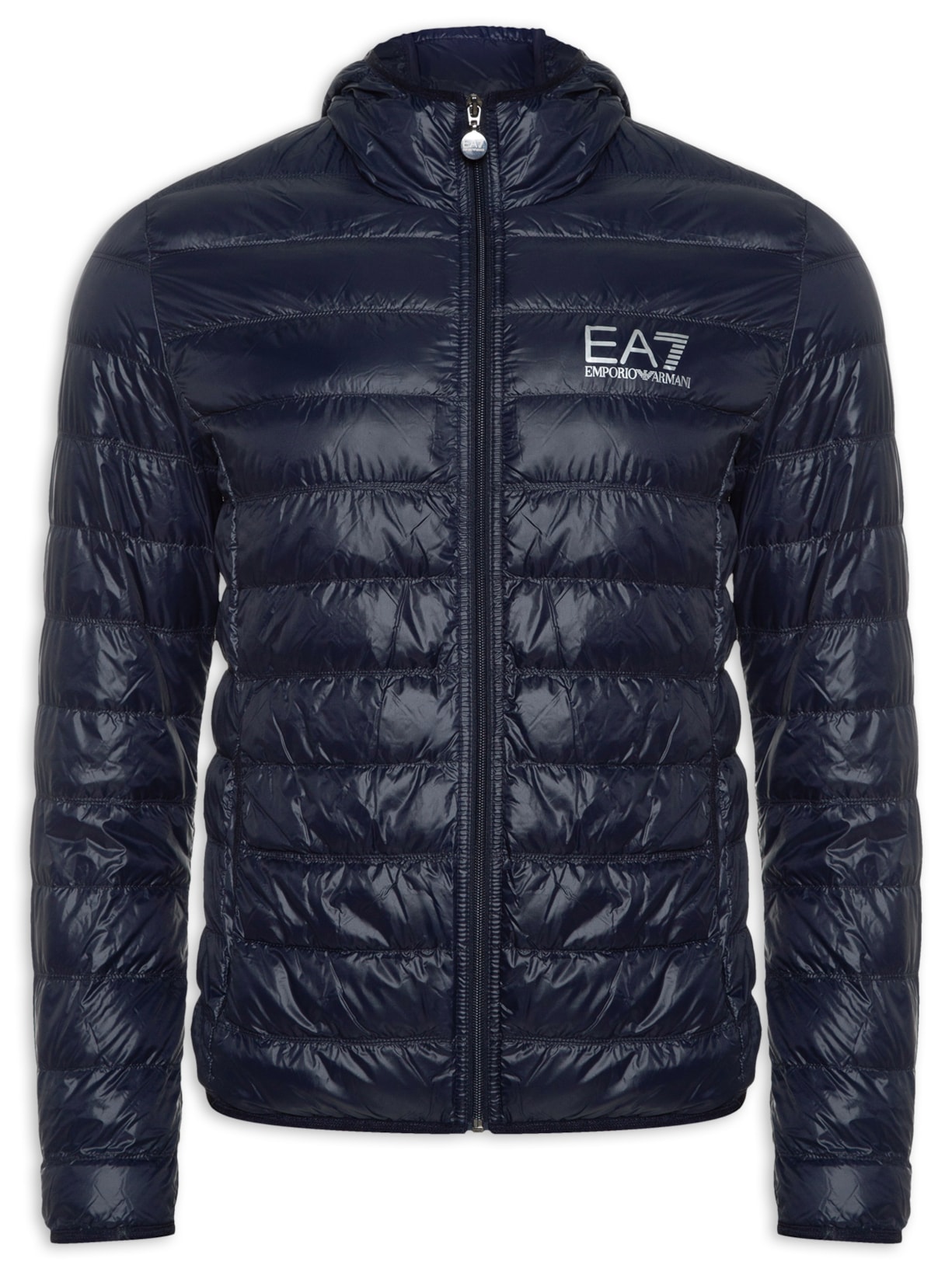 Jaqueta Masculina Com Capuz - Azul