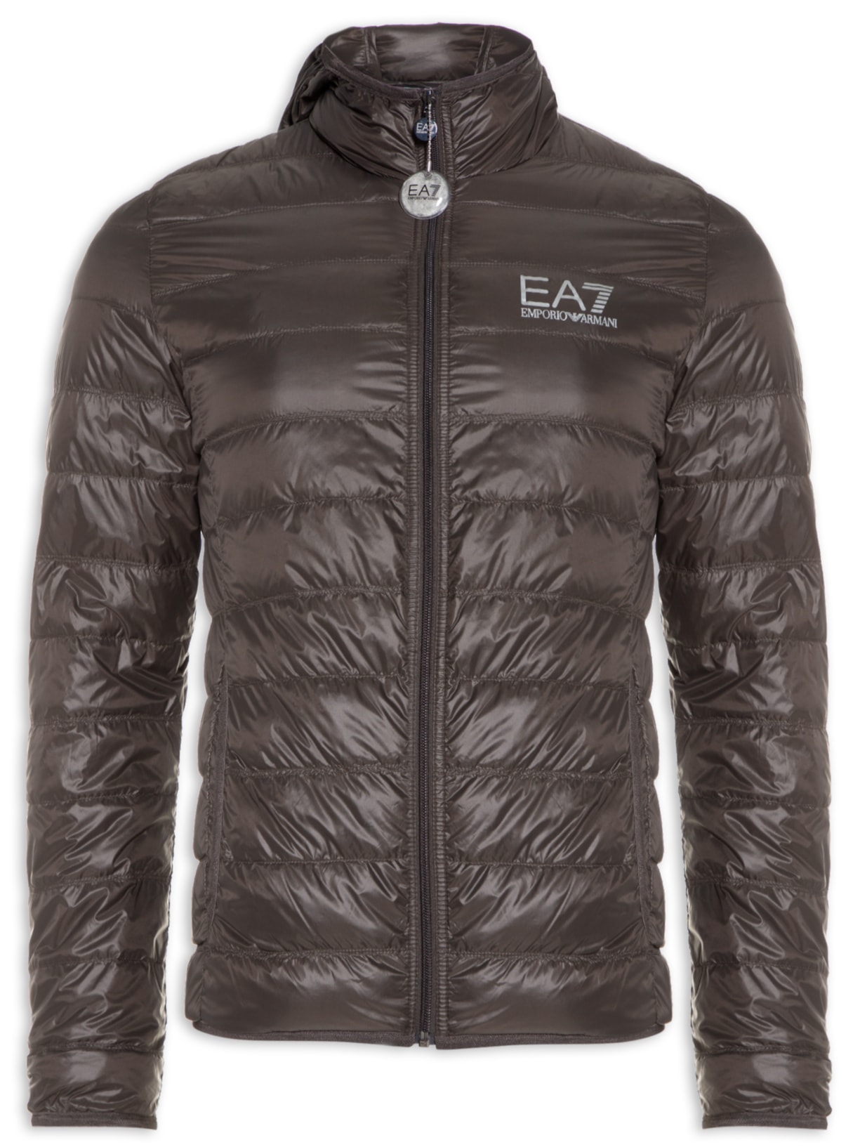 Jaqueta Masculina Com Capuz - Marrom