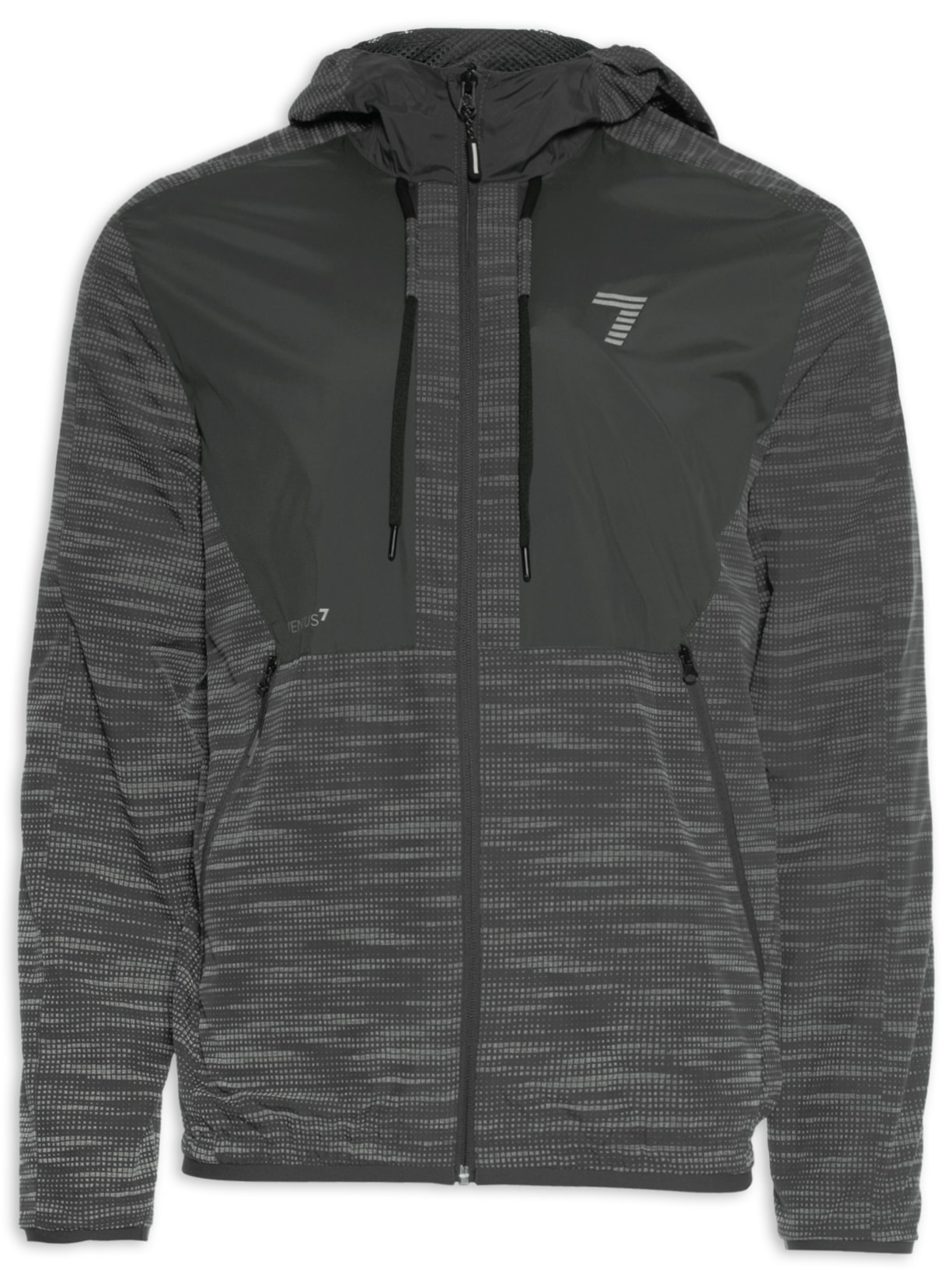 Jaqueta Masculina Com Capuz - Preto