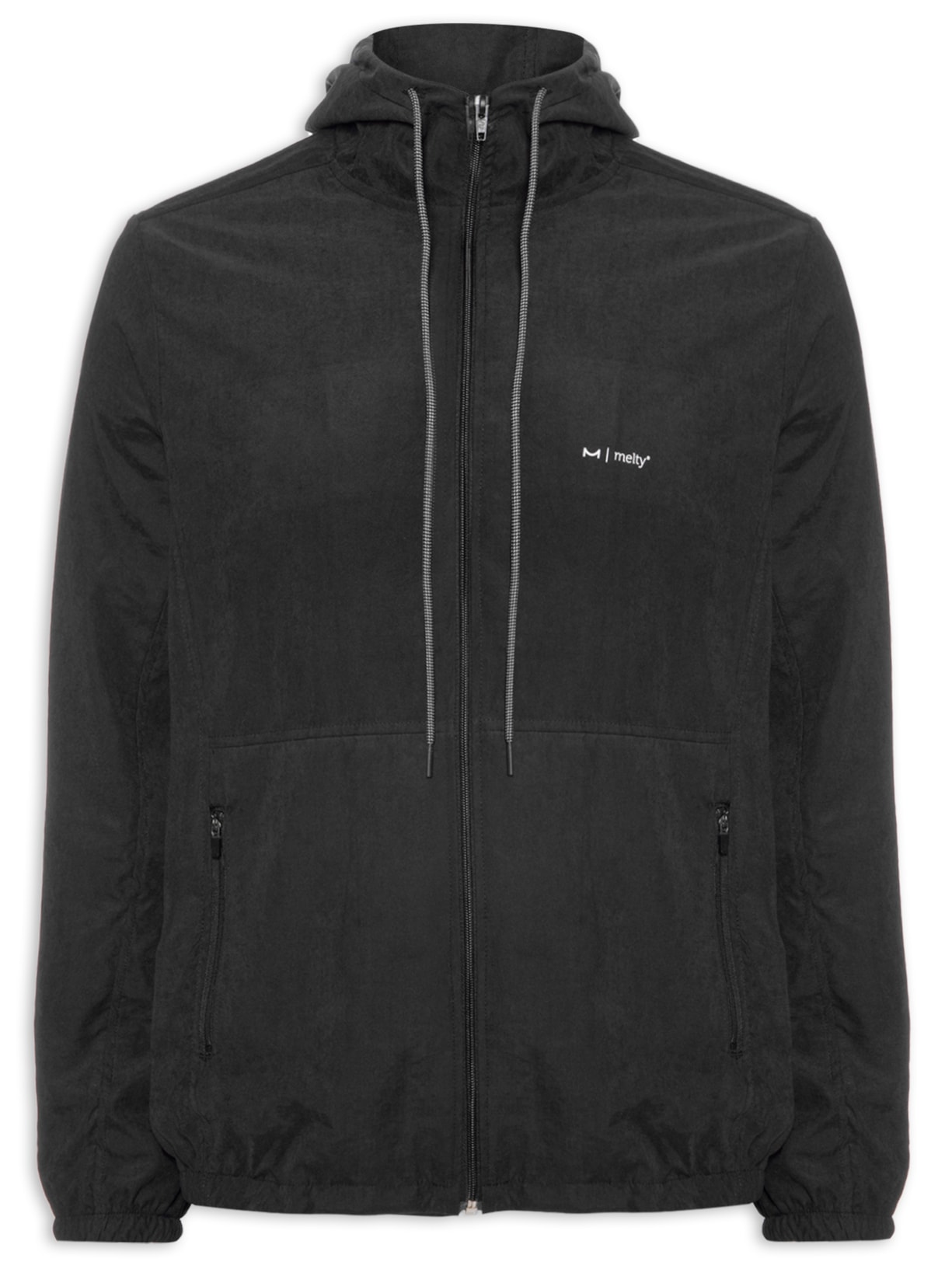 Jaqueta Masculina Com Capuz - Preto