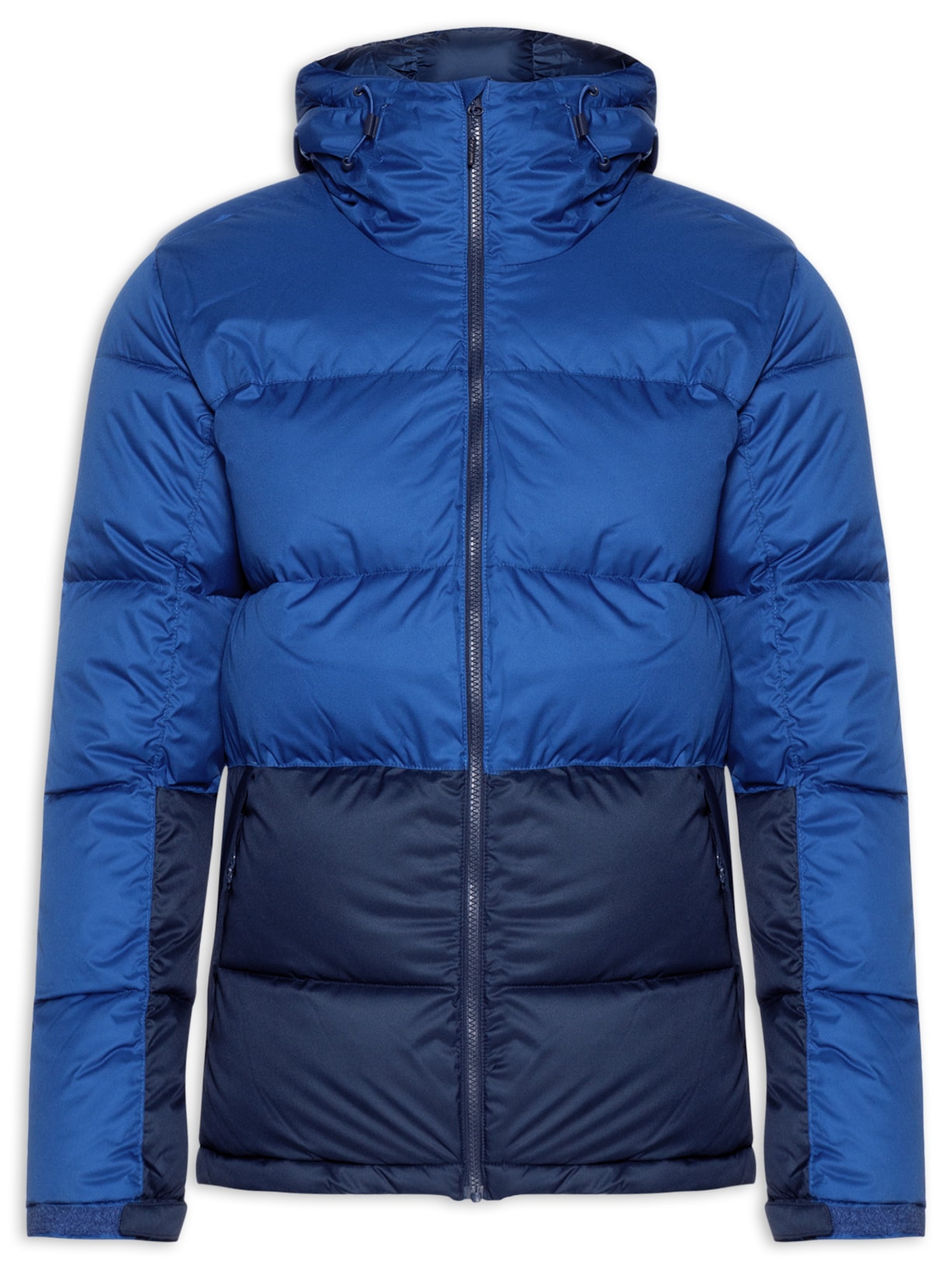 Jaqueta Masculina Com Capuz Slope Style - Azul