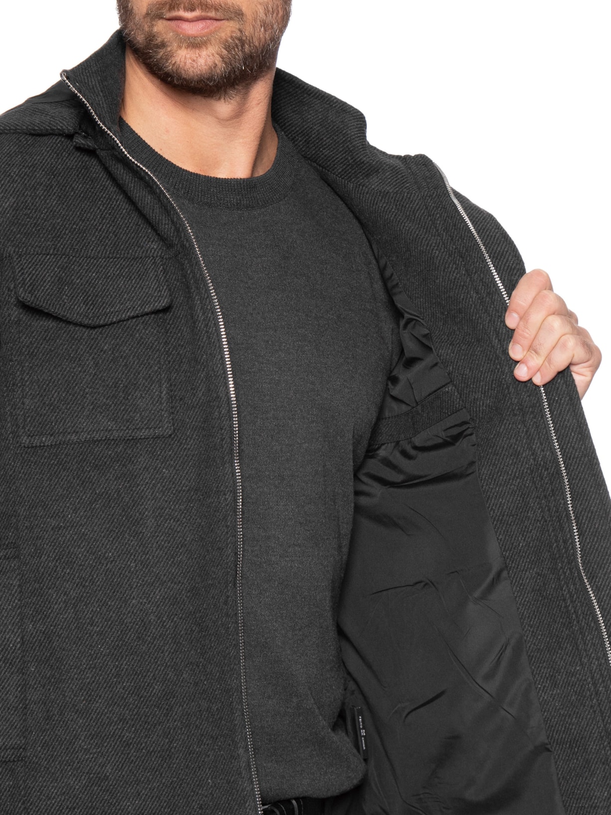 Lã Batida Melhores Jaquetas Para Frio Essential Jaqueta Masculina