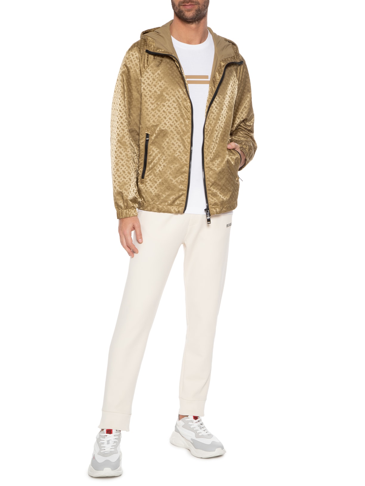 Jaqueta Masculina Condeko Dourado Boss