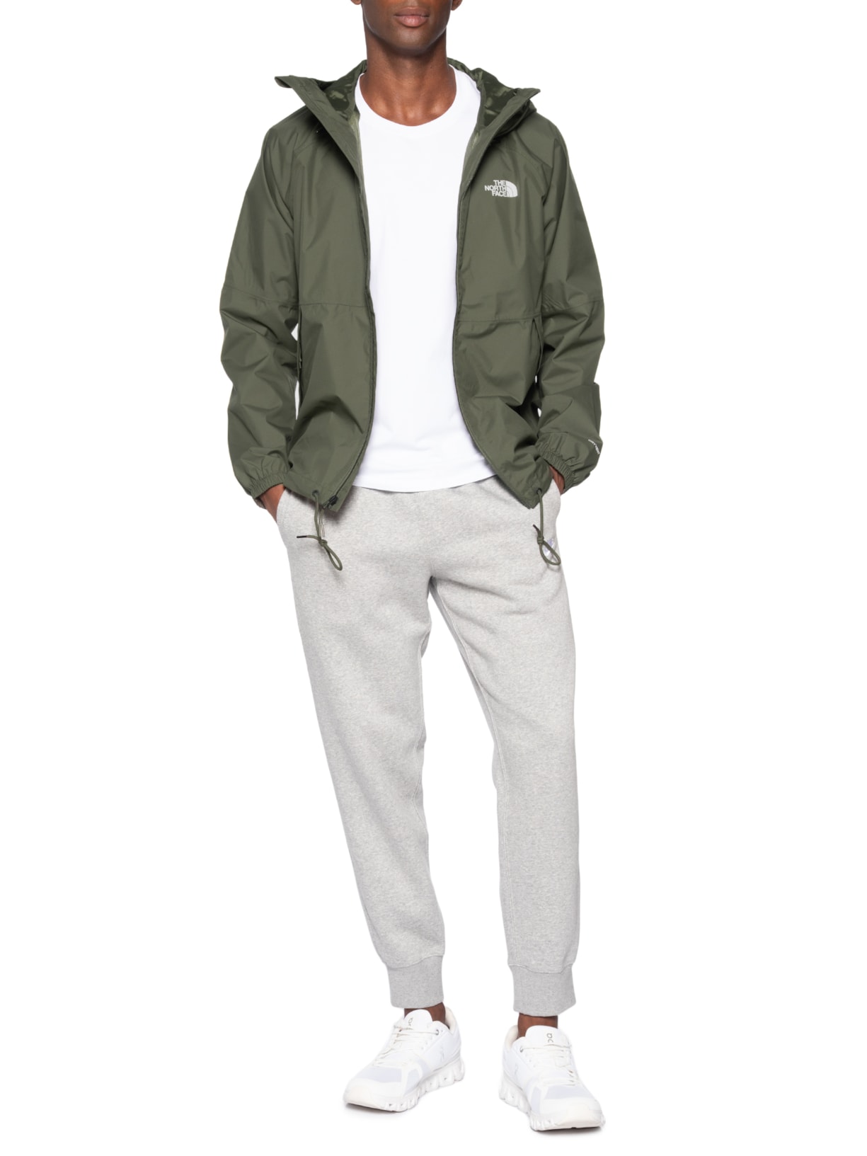 Jaqueta Masculina Corta-Vento Antora Rain Dryvent Verde The North Face