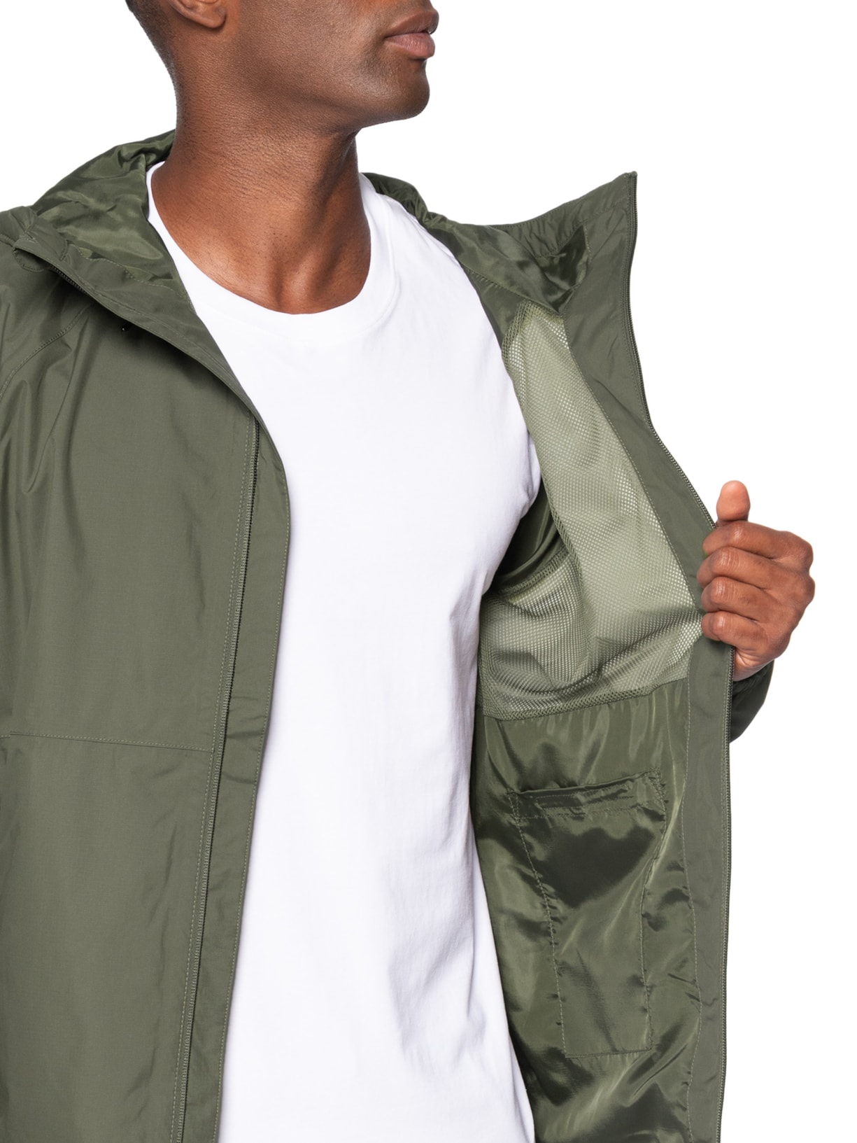 Jaqueta Masculina Corta-Vento Antora Rain Dryvent Verde The North Face