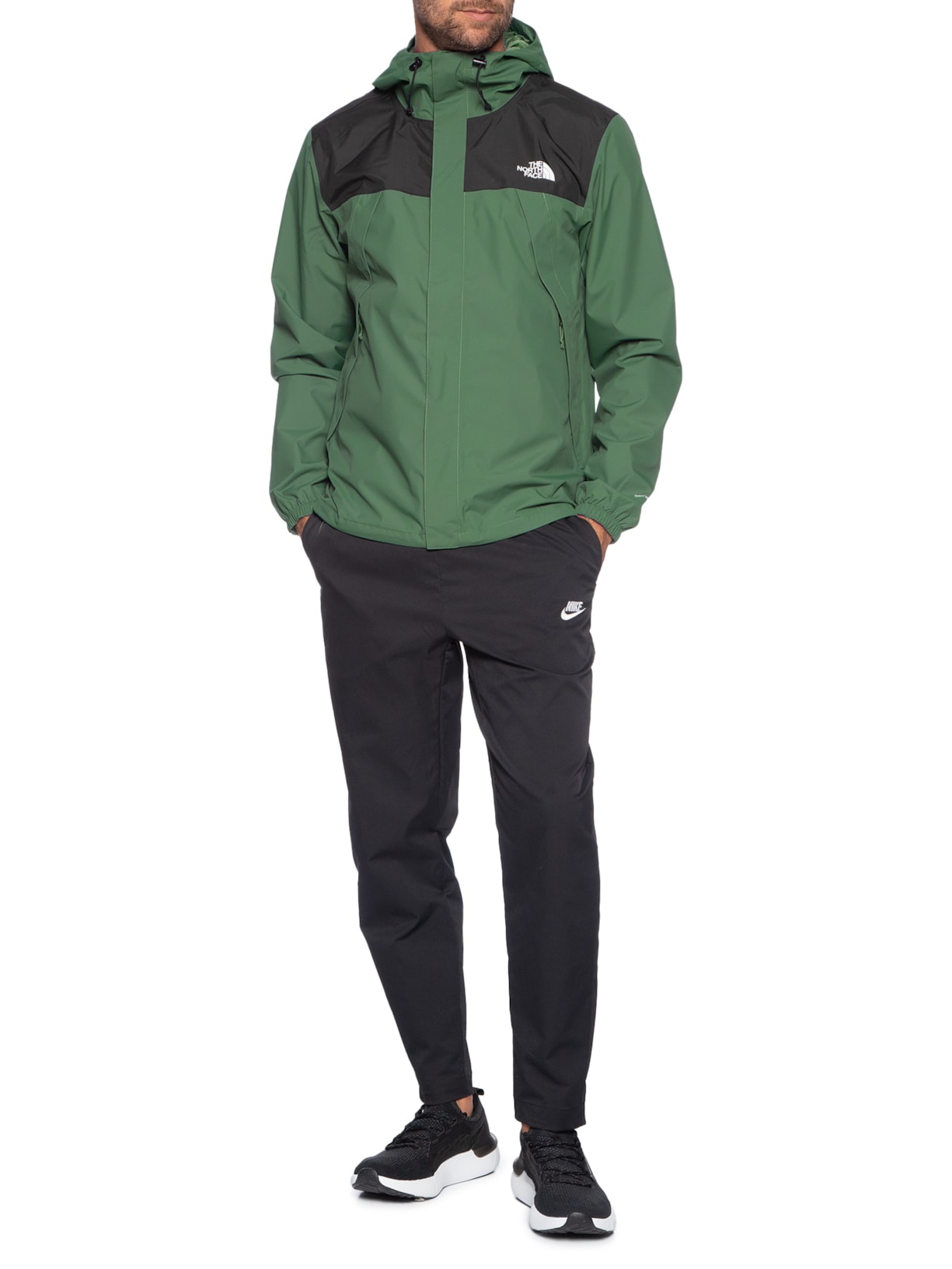 Jaqueta Masculina Corta-Vento Antora Verde The North Face