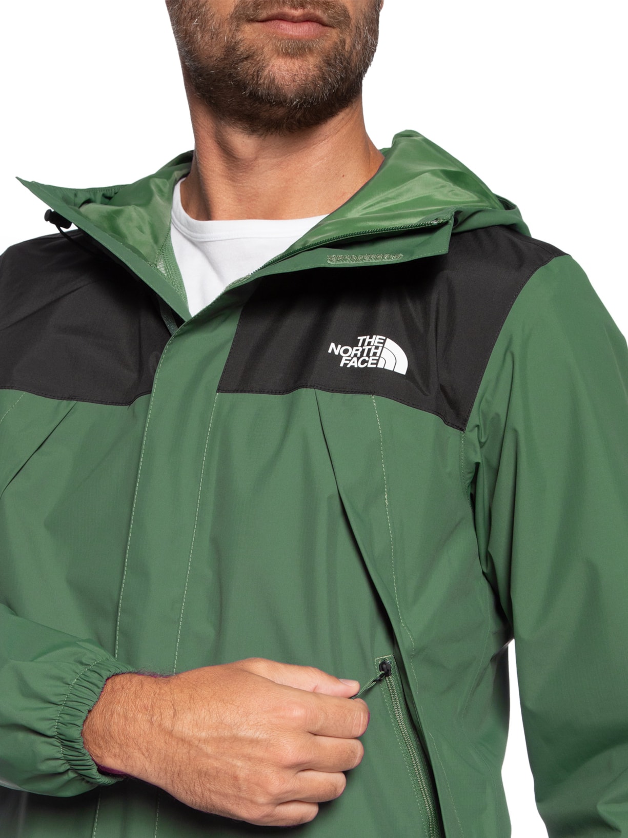 Jaqueta Masculina Corta-Vento Antora Verde The North Face