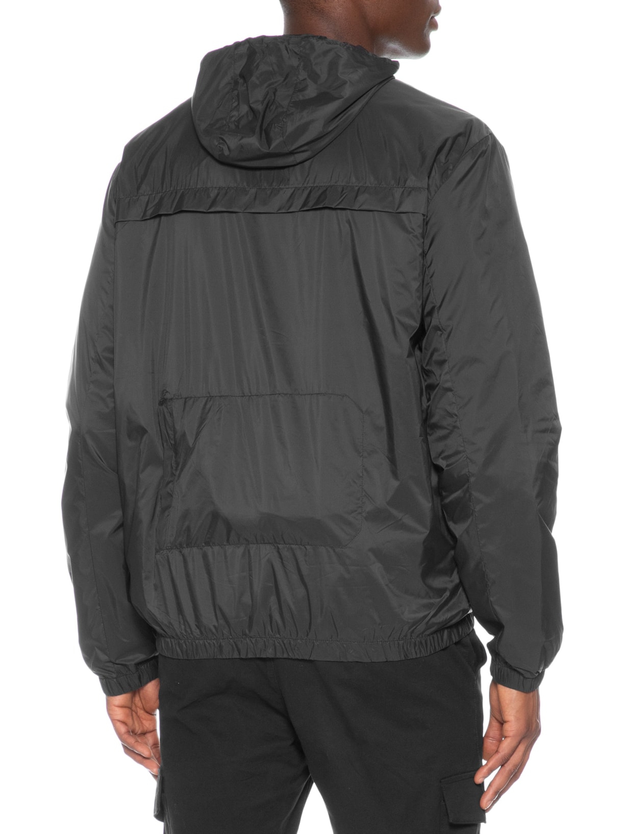 Jaqueta Masculina Corta Vento Bag Preto Basiq Men