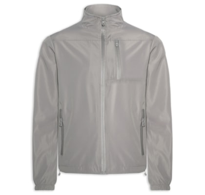 Jaqueta Masculina Corta Vento Casual - Cinza