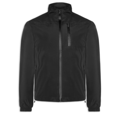 Jaqueta Masculina Corta Vento Casual - Preto
