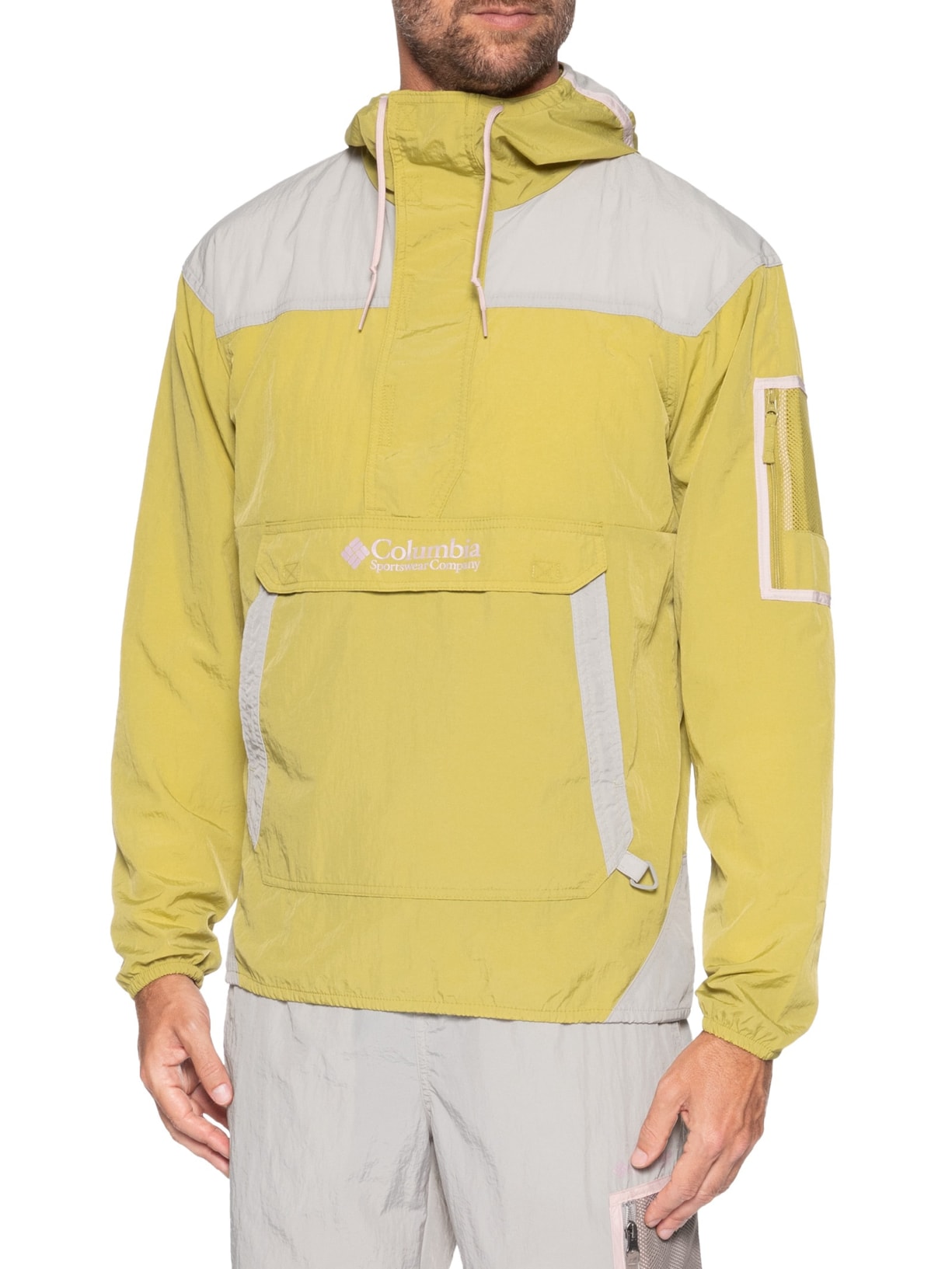 Jaqueta Masculina Corta Vento Challenger™ Windbreaker Anorak Verde Columbia