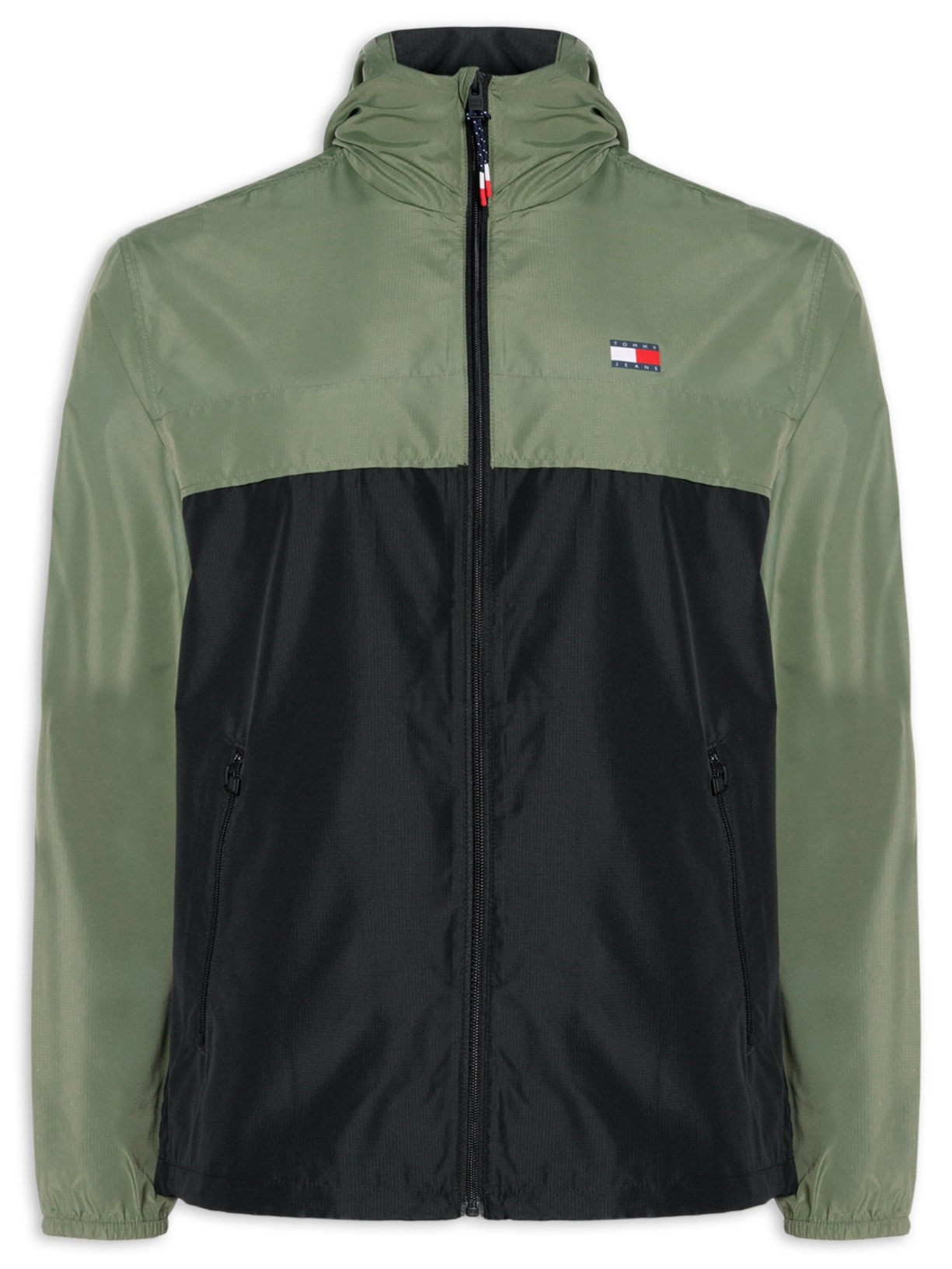 Jaqueta Masculina Corta Vento Chicago Verde Tommy Jeans