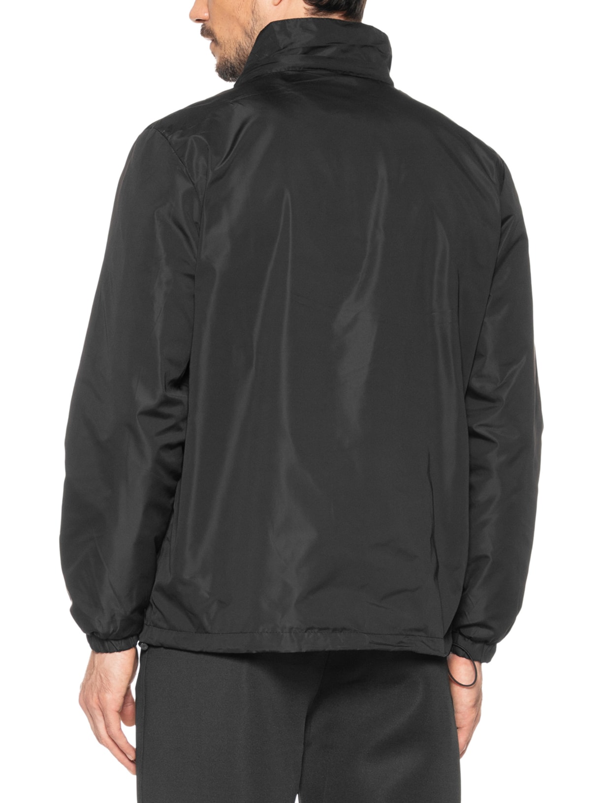 Jaqueta Masculina Corta Vento Com Capuz C84 Preto  '2 Essential