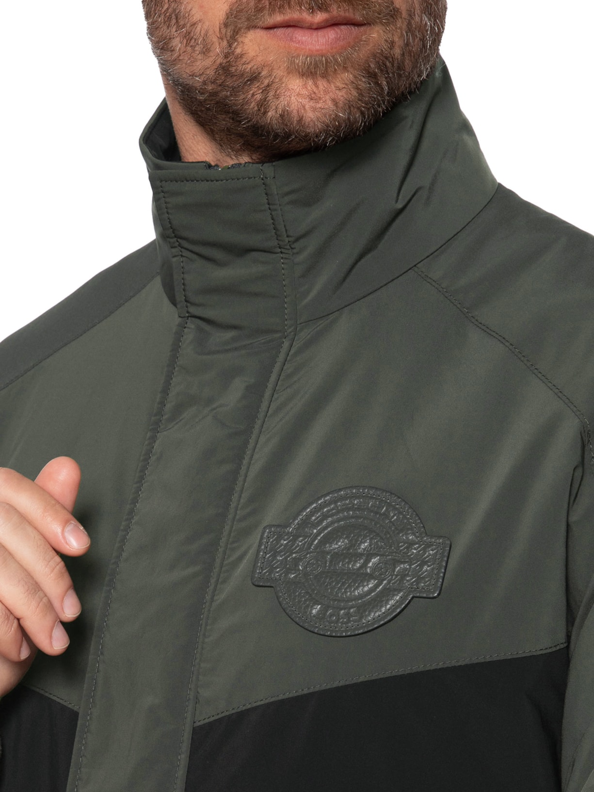 Jaqueta Masculina Corta Vento Condo Cinza  Boss