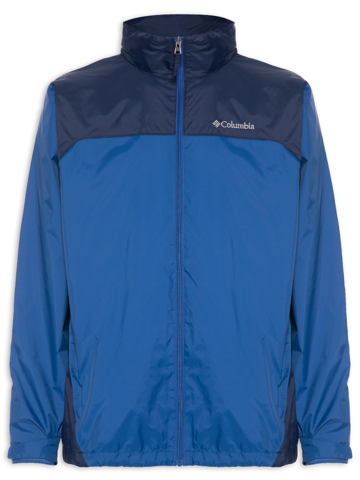 Jaqueta Masculina Corta Vento Glennaker Lake II Rain Azul Columbia