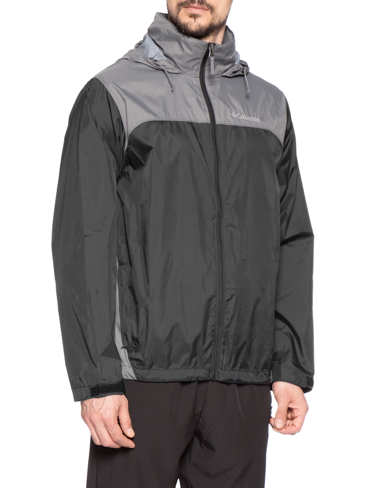 Jaqueta Masculina Corta Vento Glennaker Preto Columbia