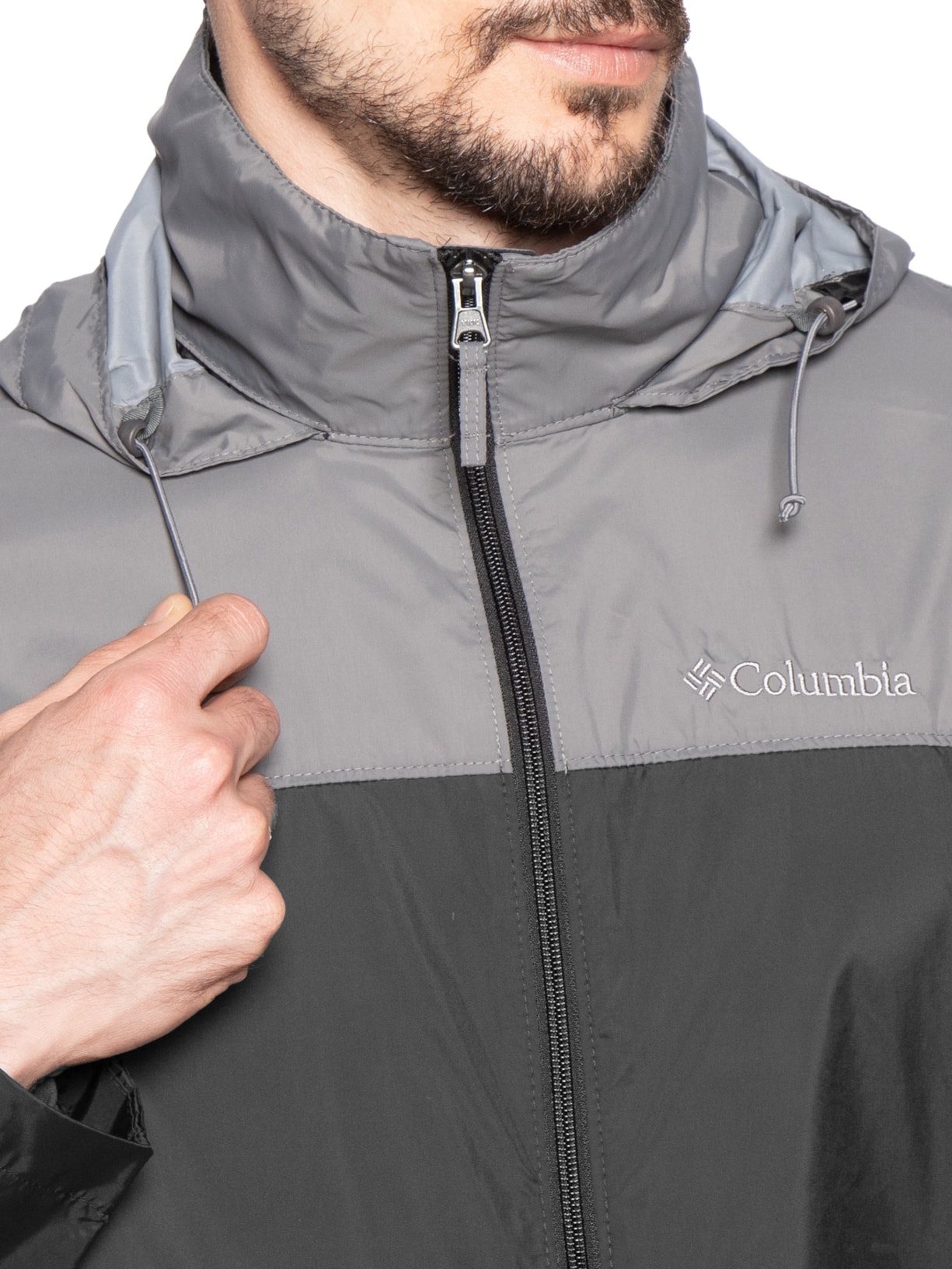 Jaqueta Masculina Corta Vento Glennaker Preto Columbia