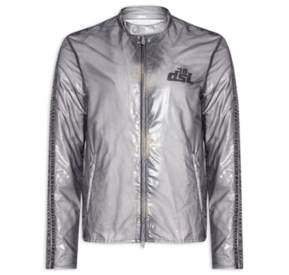 Jaqueta Masculina Corta-Vento J-Pop Giac - Cinza