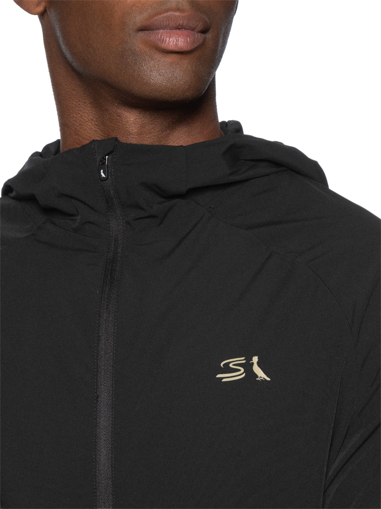 Jaqueta Masculina Corta Vento Performance Senna Preto Reserva