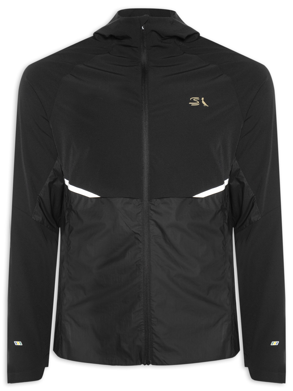 Jaqueta Masculina Corta Vento Performance Senna – Preto
