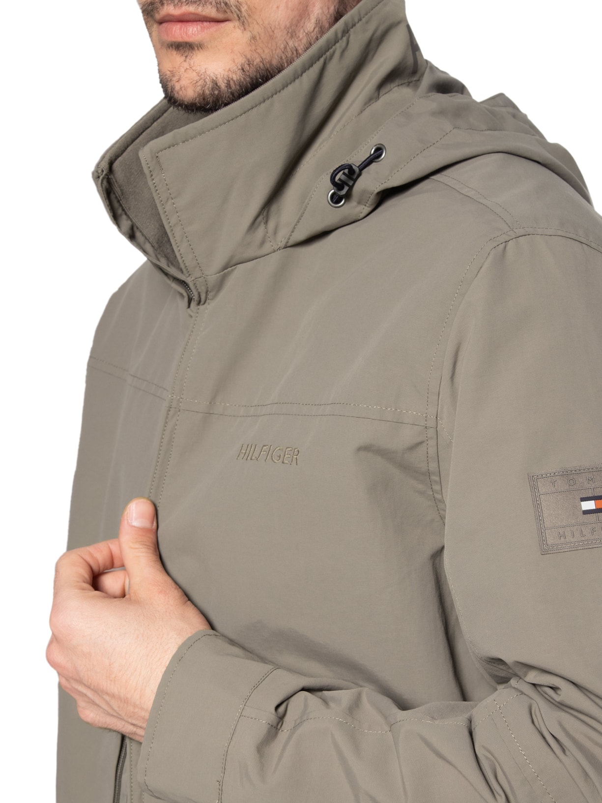 Jaqueta Masculina Corta Vento Regatta Bege Tommy Hilfiger