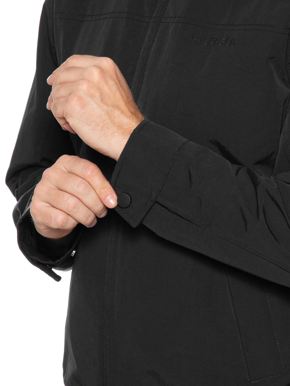 Jaqueta Masculina Corta Vento Regatta Preto Tommy Hilfiger