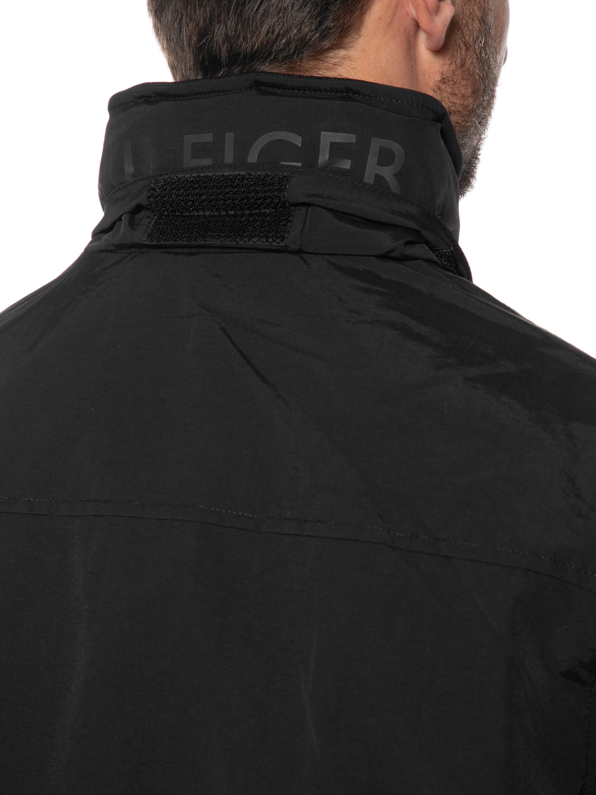 Jaqueta Masculina Corta Vento Regatta Preto Tommy Hilfiger