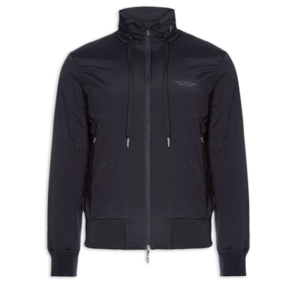 Jaqueta Masculina Corta-Vento Stretch Nylon - Azul