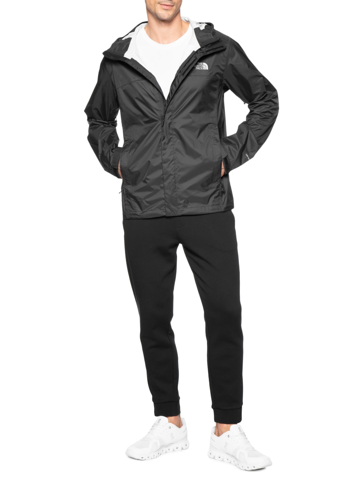 Jaqueta Masculina Corta-Vento Venture Dryvent Preto The North Face