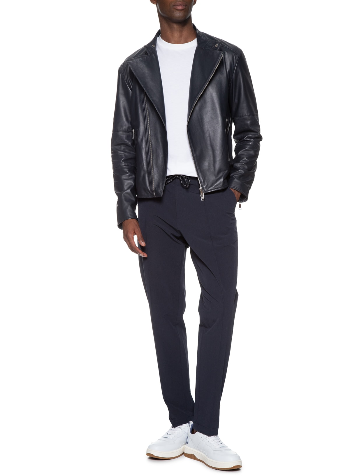 Calça Jeans Jaqueta De Couro Masculina Tipo Blazer JAQUETA DE