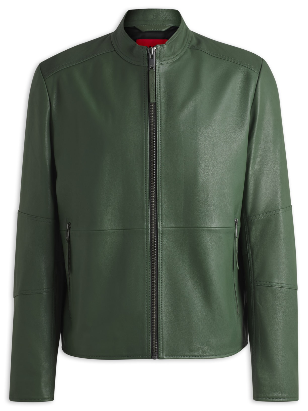 Jaqueta Masculina Couro Lokis-3 - Verde