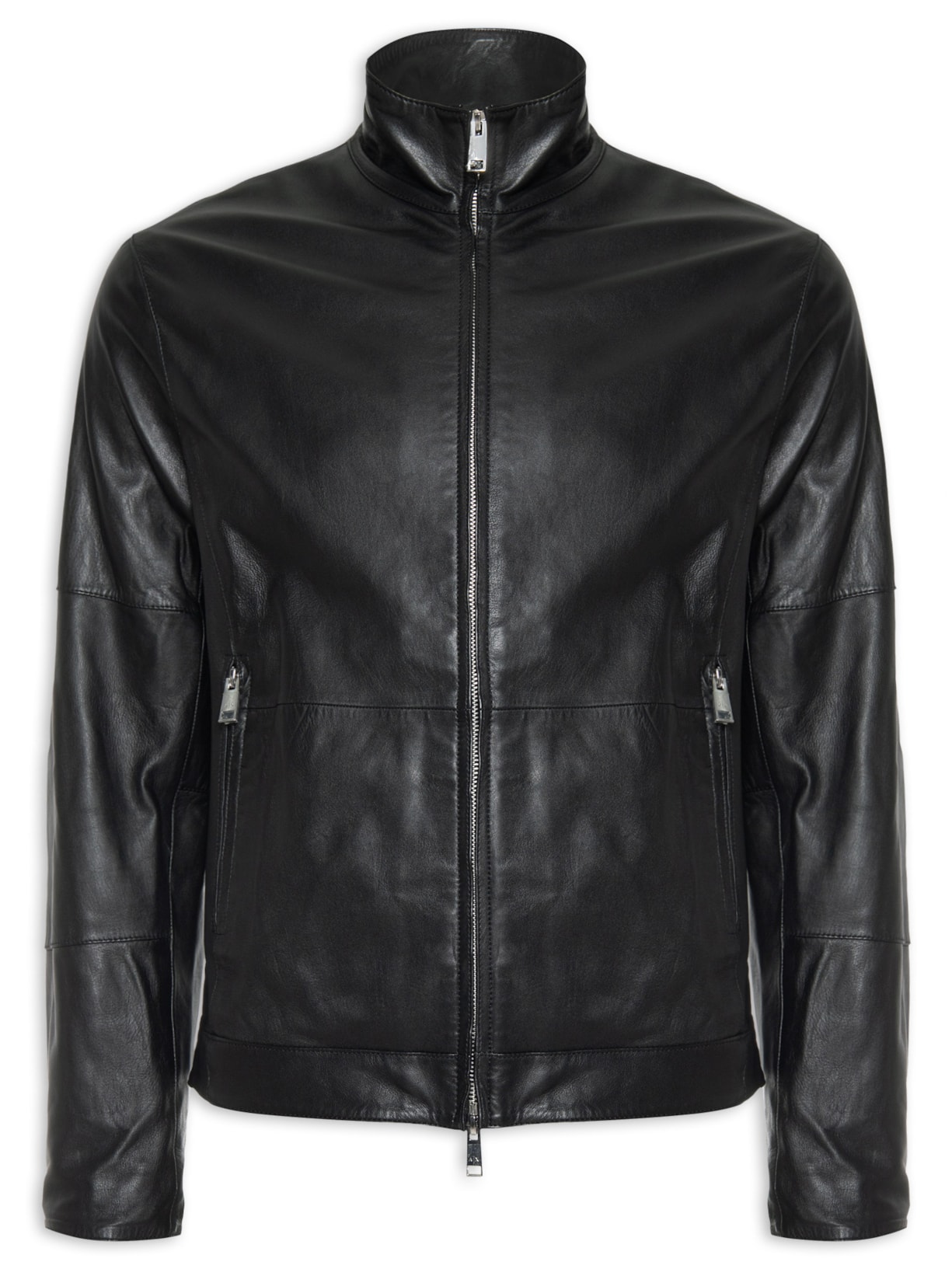 Jaqueta Masculina Couro - Preto