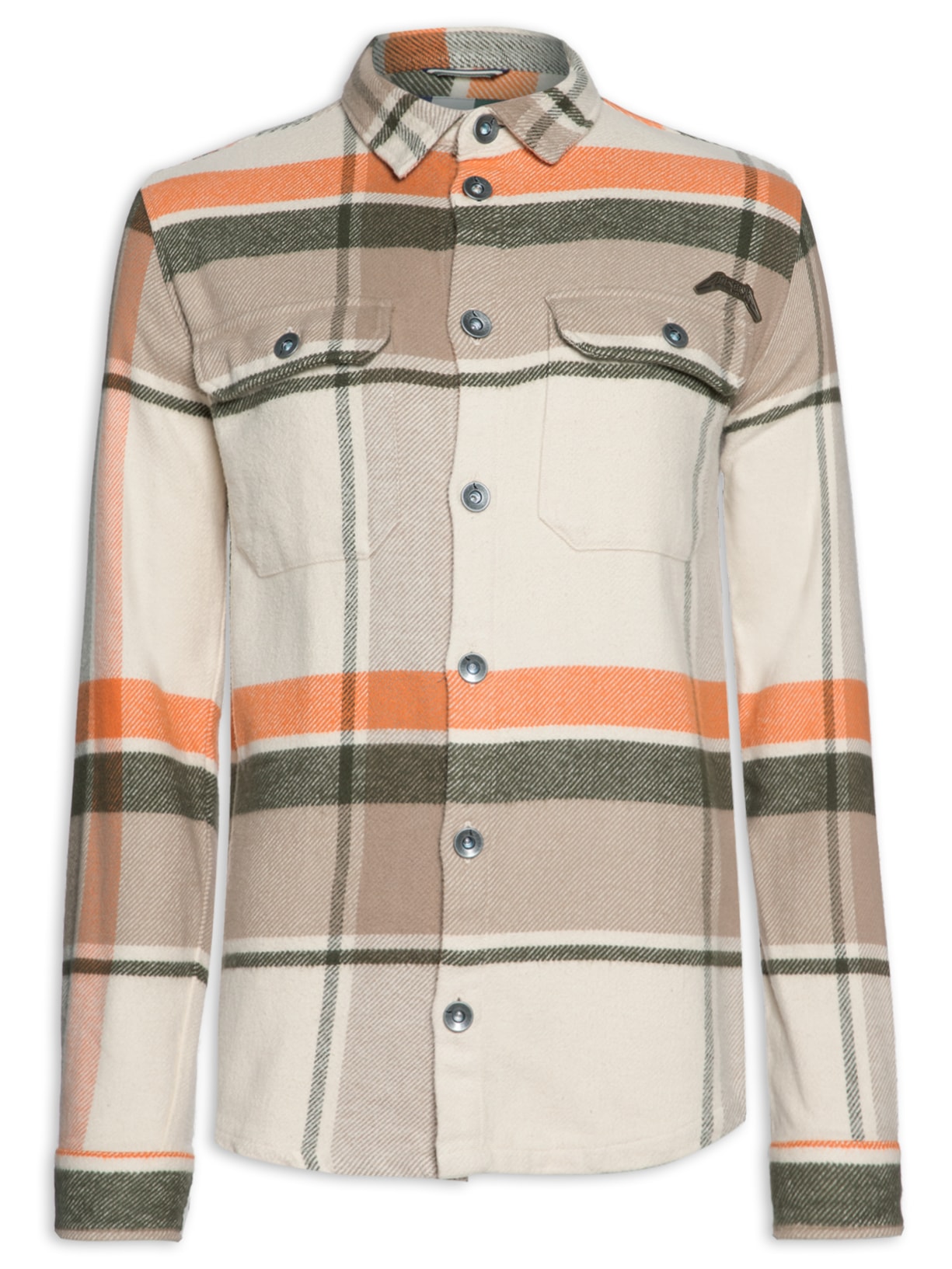 Jaqueta Masculina Curitiba Xadrez Brooklyn - Bege