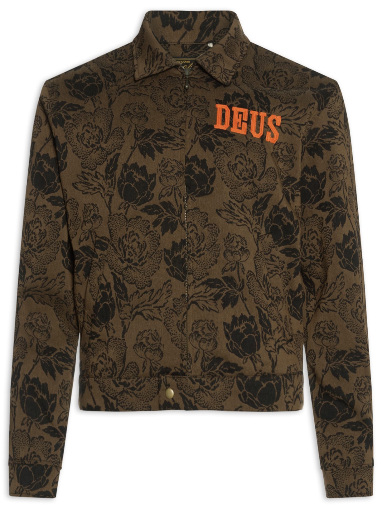 Jaqueta Masculina Danse Macabre Marrom Deus Ex Machina