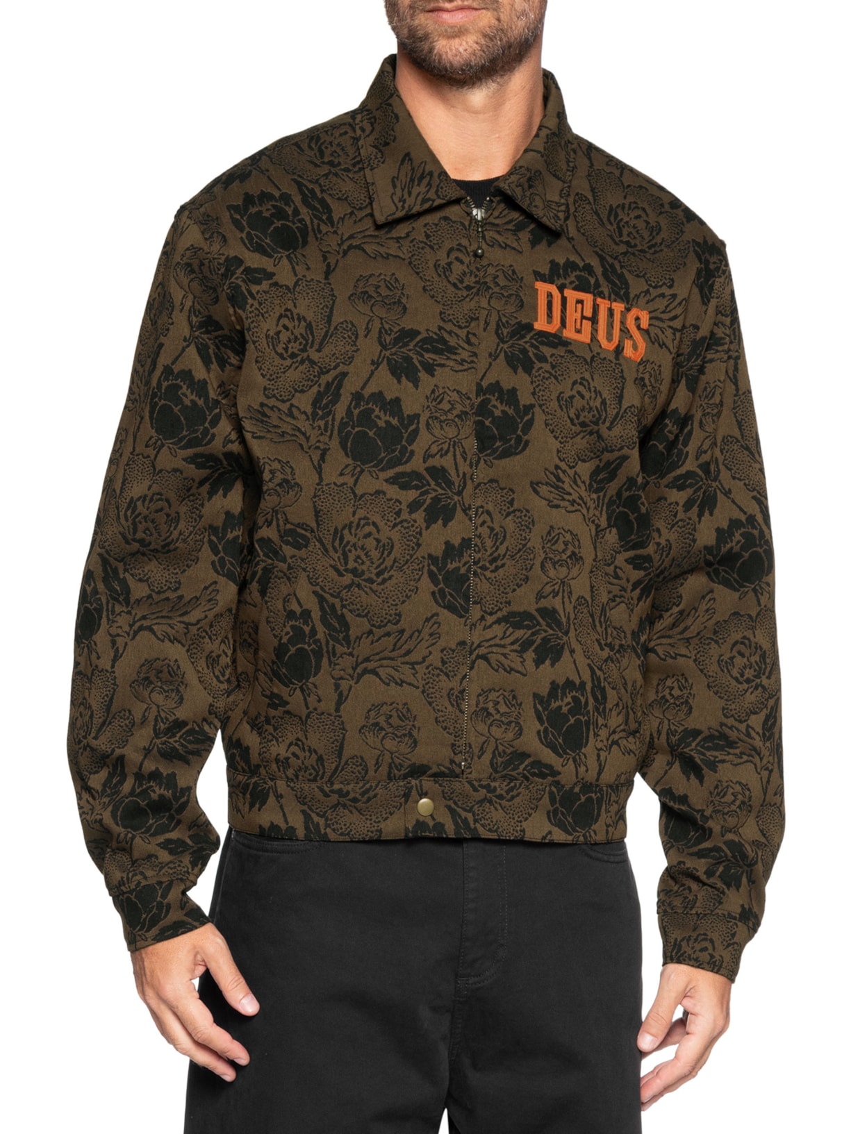 Jaqueta Masculina Danse Macabre Marrom Deus Ex Machina