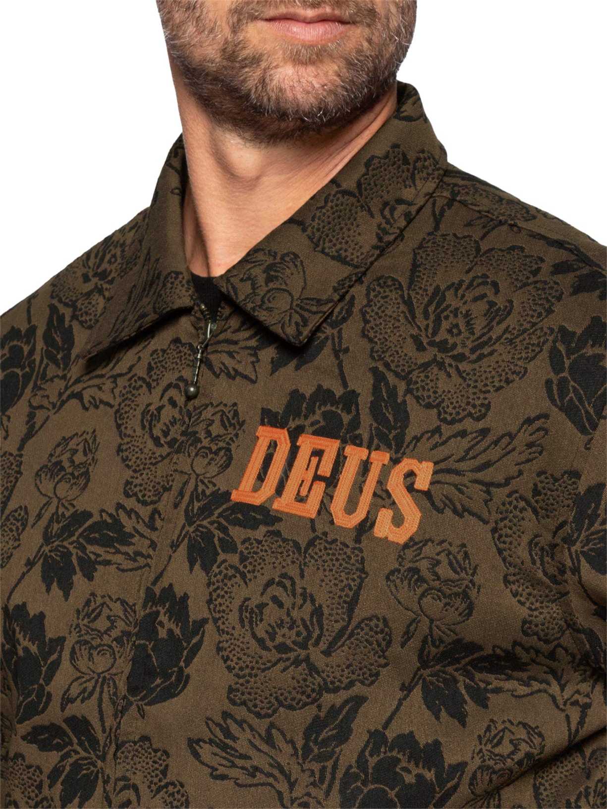 Jaqueta Masculina Danse Macabre Marrom Deus Ex Machina